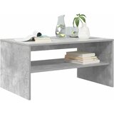  Kava Stol Betonski sivi 80 x 50 x 40 cm Konstruirano drvo | shoptok.hr