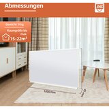 SHX PIRP1200 Infrardeci grelni panel WIFI s aplikacijo, 1200 W, 15-22 m², montaža na steno in strop | Shoptok.si