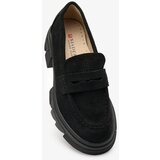 Resti Black women's openwork moccasins Lace Glide | Shoptok.si