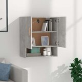  Zidni ormarić boja betona 60 x 31 x 70 cm od konstruiranog drva | shoptok.hr
