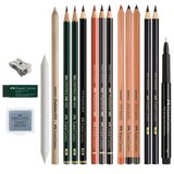 SET ART&GRAPHIC PK17 TRY-IT FABER CASTELL 112925 | Shoptok.si