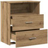  Noćni ormarići 2 kom boja hrasta 50x32x60 cm konstruirano drvo | shoptok.hr