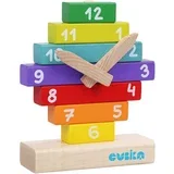 drvena igračka sat, 10 elementa