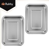 Ruhhy 25707 bambusova deska za rezanje s 2 izvlačne posode, 40 × 28,5 cm | Shoptok.si