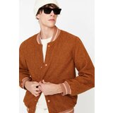 Trendyol Winter Jacket - Brown - Basic cene