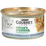 Gourmet Varčevalni paket Nature's Creations 24 x 85 g - Morska riba s špinačo | Shoptok.si