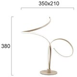  LED stona lampa IVANA LED/5W/230V bež | Eponuda.com