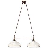  Kolarz 731.82.171 - Visilica na sajli NONNA 2xE27/75W/230V sa cvetnim motivom, roze zlato | Eponuda.com
