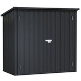 Hoggar Spremište za vrtni alat Arya (D x Š x V: 147 x 86 x 134 cm, Metal) | shoptok.hr