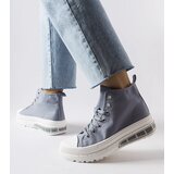 Gemre Quiet High-Top Grey Sneakers | Shoptok.si