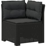  Kauč za vrt s 7 sjedala i jastučićima u rattan izgledu PP | shoptok.hr