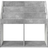  Polica za knjige za djecu Betonski sivi 72 5 x 29 5 x 69 cm - Beton siva | shoptok.hr