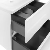 OMEGA PANELI kupaonski ormarić soft gap 65 cm bijeli sjaj | shoptok.hr