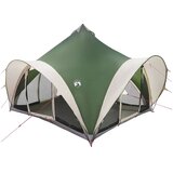 Tipi šator s krovom Zelena 6 osoba Poliester i čelik | shoptok.hr