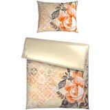 Esposa OBOJESTRANSKA POSTELJNINA 140/200 cm saten krem barve | Shoptok.si