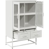 Visoka komoda bijela 68x39x111,5 cm od čelika | shoptok.hr