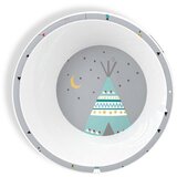 Interbaby set za jelo Indian - grey | shoptok.hr