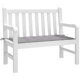  Jastuk za vrtnu klupu sivi 100x50x4 cm od tkanine Oxford | shoptok.hr