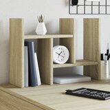  Organizator za stol boja hrasta 34,5 x 15,5 x 35,5 cm drveni Cijene