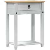  Konzolni stol Bijelo 55 x 35 x 73 cm Čvrsto borovo drvo | shoptok.hr
