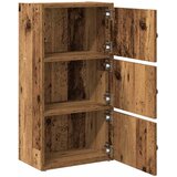  Regal za knjige boja starog drva 40x24x77 cm konstruirano drvo | shoptok.hr