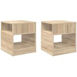  Stranska miza 2 pcs Sonoma hrast 40,5 x 40 x 45 cm, (5000201778) | Shoptok.si