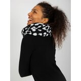Fashion Hunters Women's black and white chimney with patterns Cene