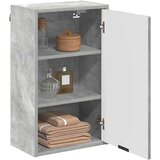 vidaXL kopalniška omarica z vrati betonsko siva 39 x 23.5 x 65 cm | Shoptok.si