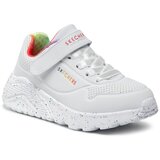 Skechers Patike za devojčice Uno lite, Bele Cene