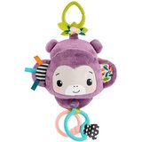 Fisher Price Hanging Monkey With Music viseća igračka kontrastnih boja 1 kom u