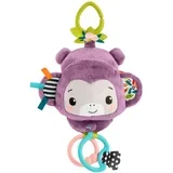 Hanging Monkey With Music viseća igračka kontrastnih boja 1 kom