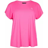 Active by Zizzi Tehnička sportska majica neonsko roza