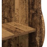 Kotna polica s polico Star les 34 x 33 x 102 cm Inženirski les, (5000307092) | Shoptok.si