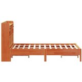  Krevet s regalom za knjige bez madraca 150x200 cm od borovine | shoptok.hr