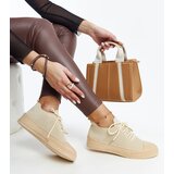 Gemre Light beige lightweight sports sneakers Senaida | shoptok.hr