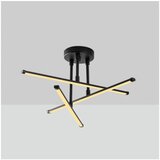 Opviq lights črna led stropna svetilka 26x51 cm ledflower – | Shoptok.si