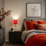  Brilagi - Zidna lampa NUBILA WOOD 1xE27/25W/230V hrast/pompejska crvena | Eponuda.com