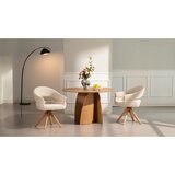 Livetastic Jedilna Miza Atlas, Barva Hrasta, Ø 120 | Shoptok.si