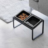 YAMAZAKI Keramičen komplet posod s podstavkom za hišne ljubljenčke Nooks – | Shoptok.si
