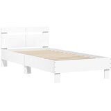 Okvir za krevet s uzglavljem bijeli 100 x 200 cm drveni | Eponuda.ba