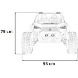  Dječji Buggy Clash STRONG 4×4 na akumulator, crveni | shoptok.hr