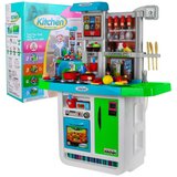  Velika interaktivna dječja kuhinja za igru - plavo/zelena | Shoptok.si