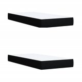  Krevet s oprugama i madracem crni 200x200 cm od tkanine | shoptok.hr