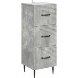  Ormar s ladicama Betonska siva 33 x 34,5 x 89,5 cm | shoptok.hr