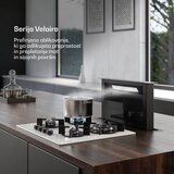Klarstein Plinska kuhalna plošča Velaire, 4-gorniki z električnim vžigom, združljiva z zemeljskim plinom in utekočinjenim naftnim plinom, 8000 W, 60 cm | Shoptok.si