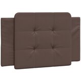 vidaXL Vzglavna stranica rjava 90 cm umetno usnje, (21111781) | Shoptok.si
