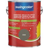 SWINGCOLOR Boja za zaštitu drveta (Smeđa, 2,5 l, Svilenkasti sjaj) | shoptok.hr