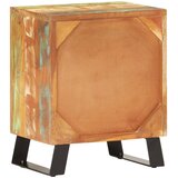  Noćni ormarić 40 x 30 x 50 cm od masivnog obnovljenog drva | Eponuda.com