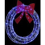 vidaXL Vijenac S LED lampica Plava 90 cm Akril | shoptok.hr