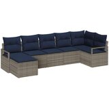  Kavčna garnitura 7 pcs Siva poli ratan, (5000154885) | Shoptok.si